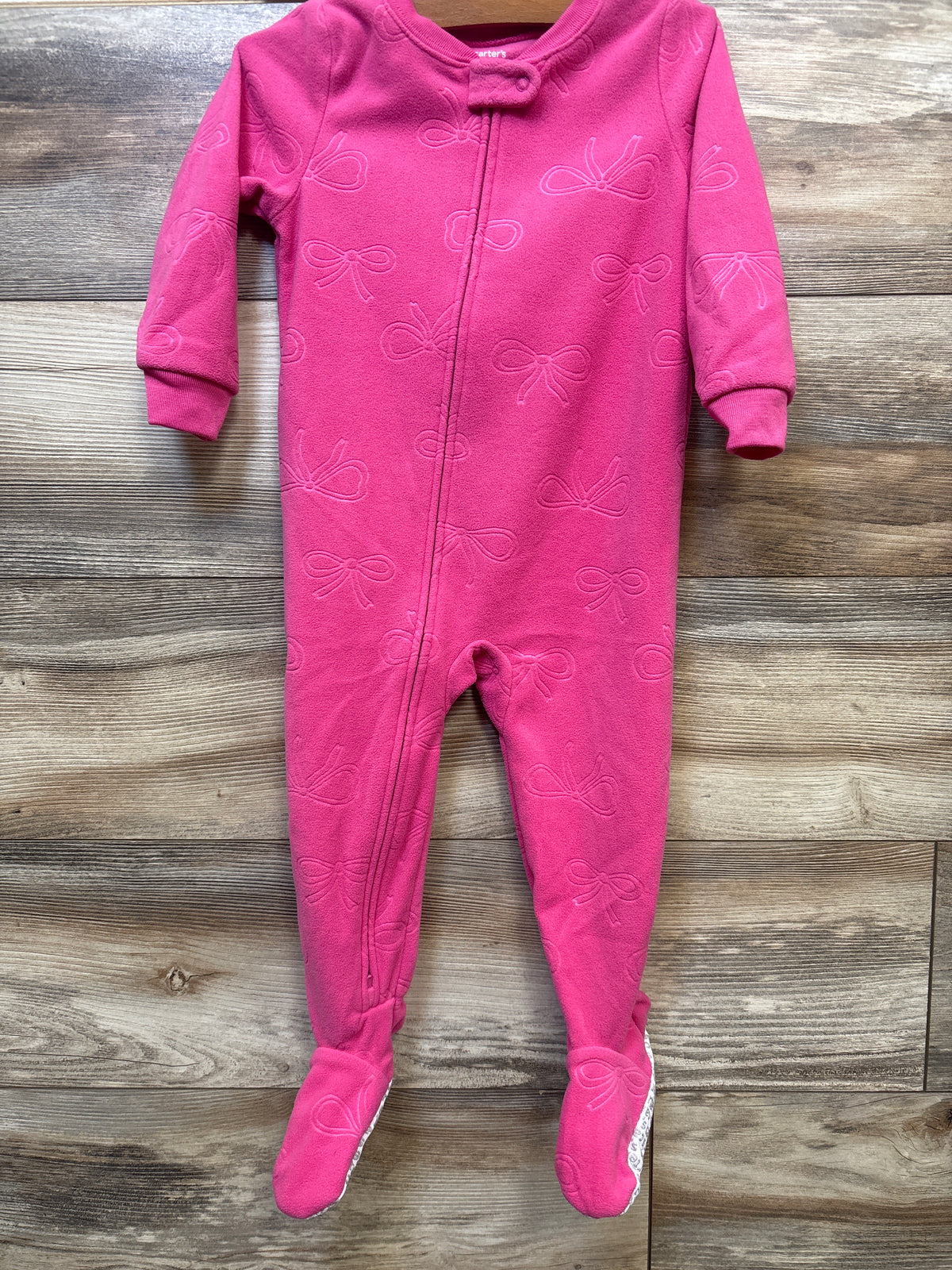 Carter's Blanket Sleeper Hot Pink sz 24m
