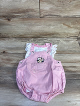 Disney Baby 2pc Minnie Mouse Shortall Set White sz 18m