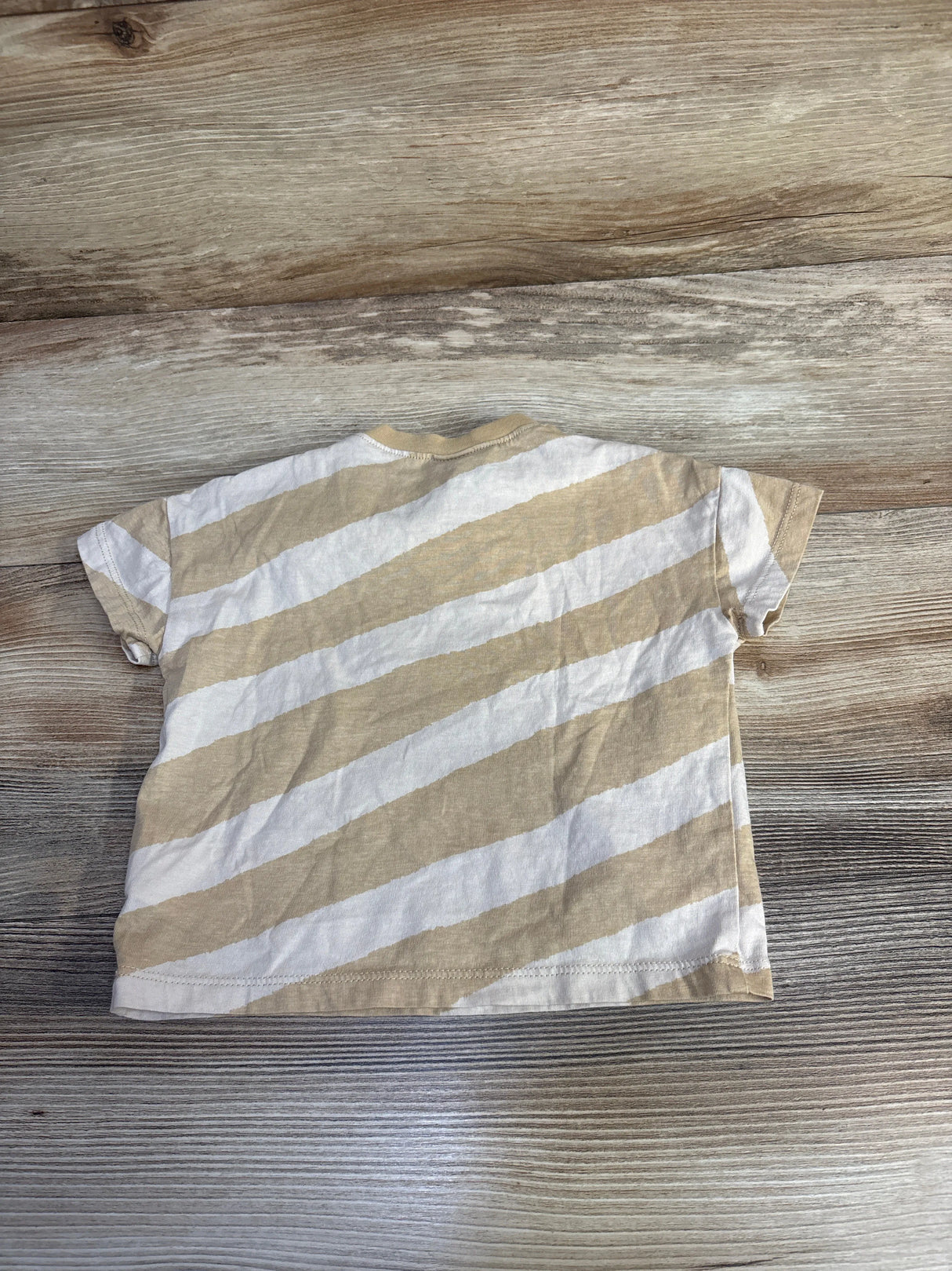 H&M Striped Shirt Cream sz 9m