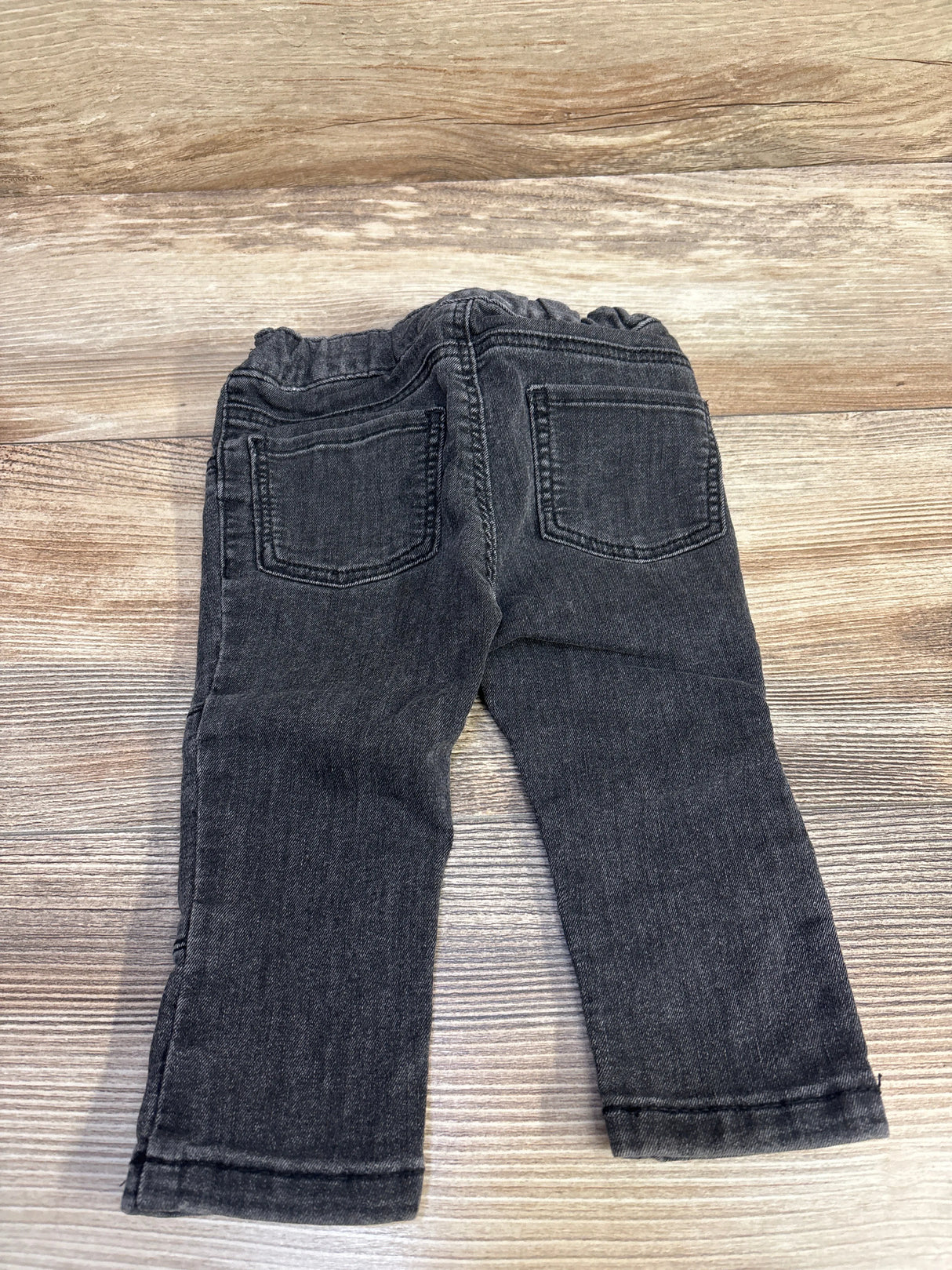 H&M Elastic Pull On Jeans Black sz 9m