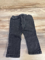 H&M Elastic Pull On Jeans Black sz 9m