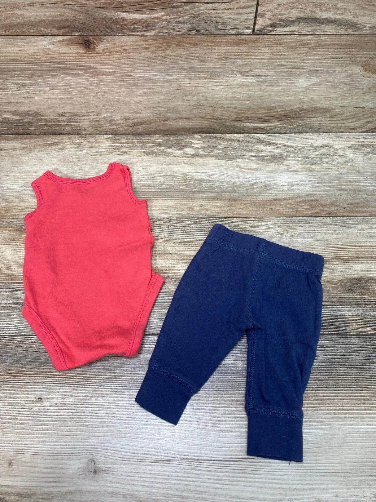 Carter's Red 2pc Tank Bodysuit & Joggers sz 3m - Me 'n Mommy To Be