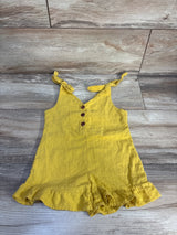 EIMELI Ruffle Shortie Romper Yellow sz 9m