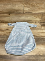 Carter's Striped Fleece Bag Blue sz 0-3m