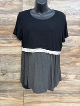 Bearsland Nursing Shirt Black sz Large