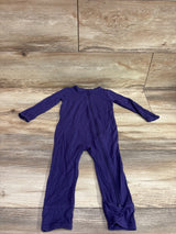 Kyte Baby Bamboo Footless Zippered Sleeper Purple sz 18-24m