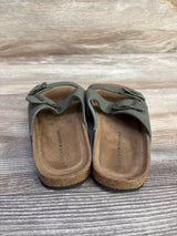 Lucky Brand Double Strap Sandals Green sz 10c