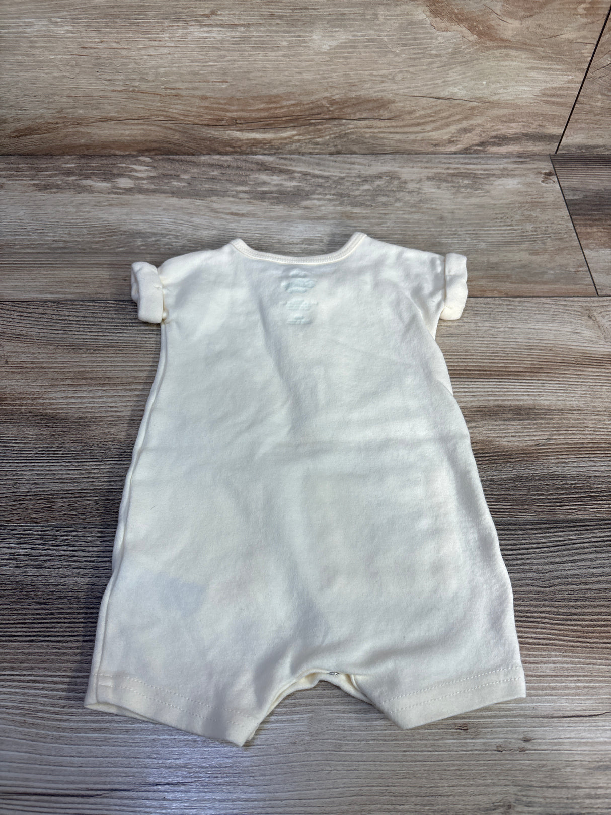 Disney Baby Winnie The Pooh Henley Shortie Romper Yellow sz Newborn