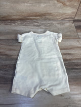 Disney Baby Winnie The Pooh Henley Shortie Romper Yellow sz Newborn