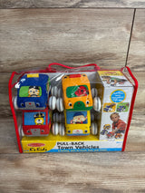 Melissa & Doug K's Kids Pull-Back Town Vehicle Set 4pk