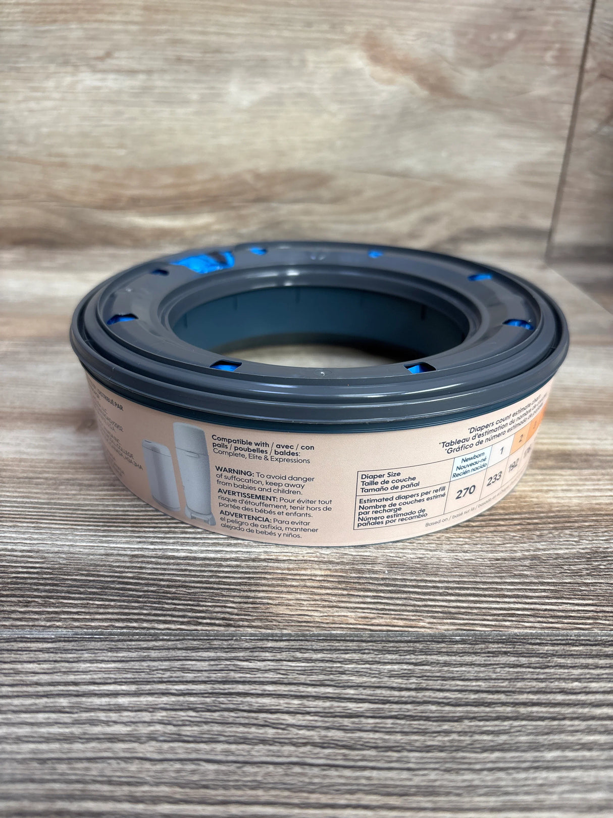 NEW Diaper Genie Round Refill - 270ct.