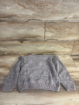 NEW Jessica Simpson Neppy Chenille Fringe Sweater Grey sz 5T