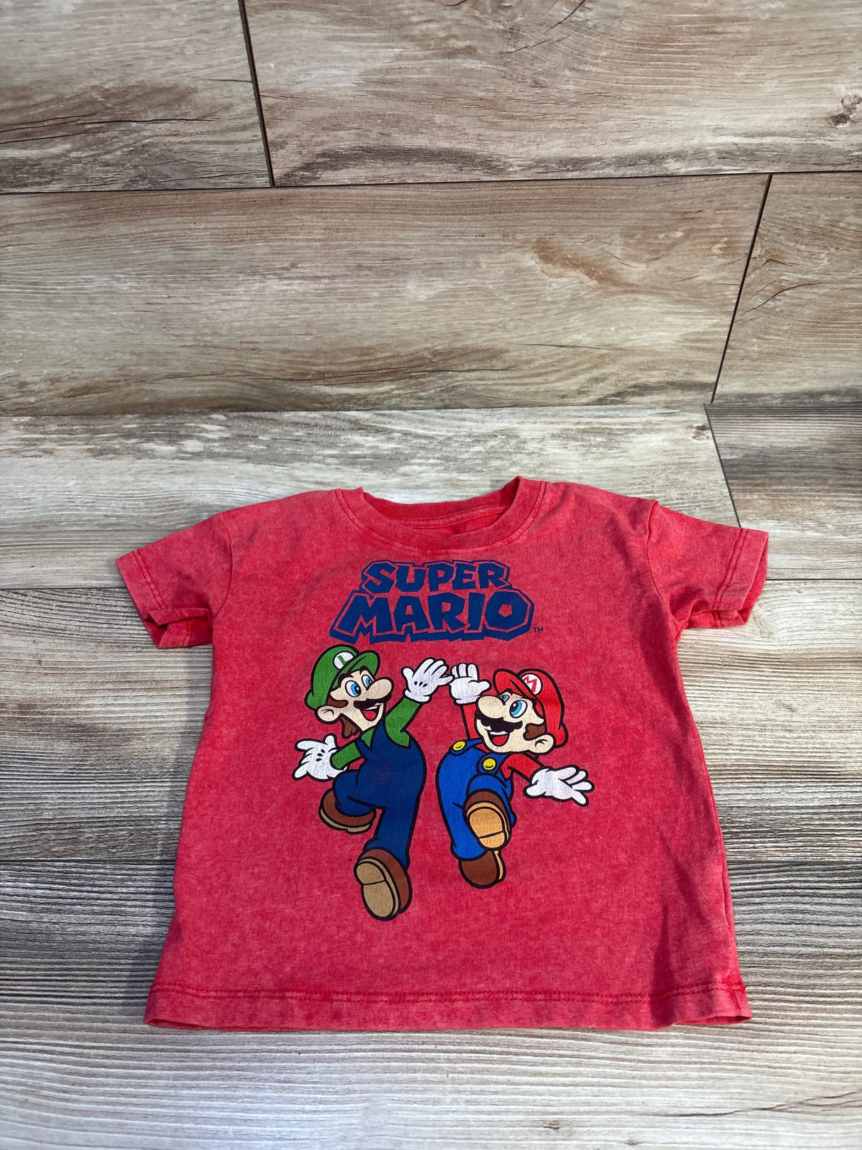 Super Mario Shirt Red sz 2T