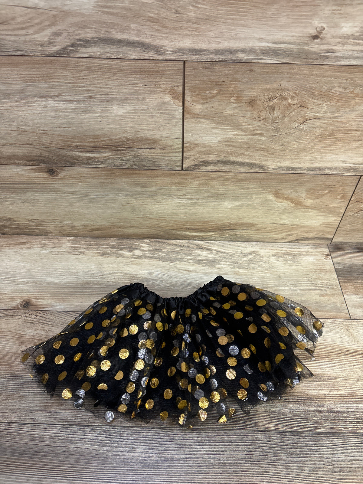 Metallic Tulle Skirt Black sz 12m