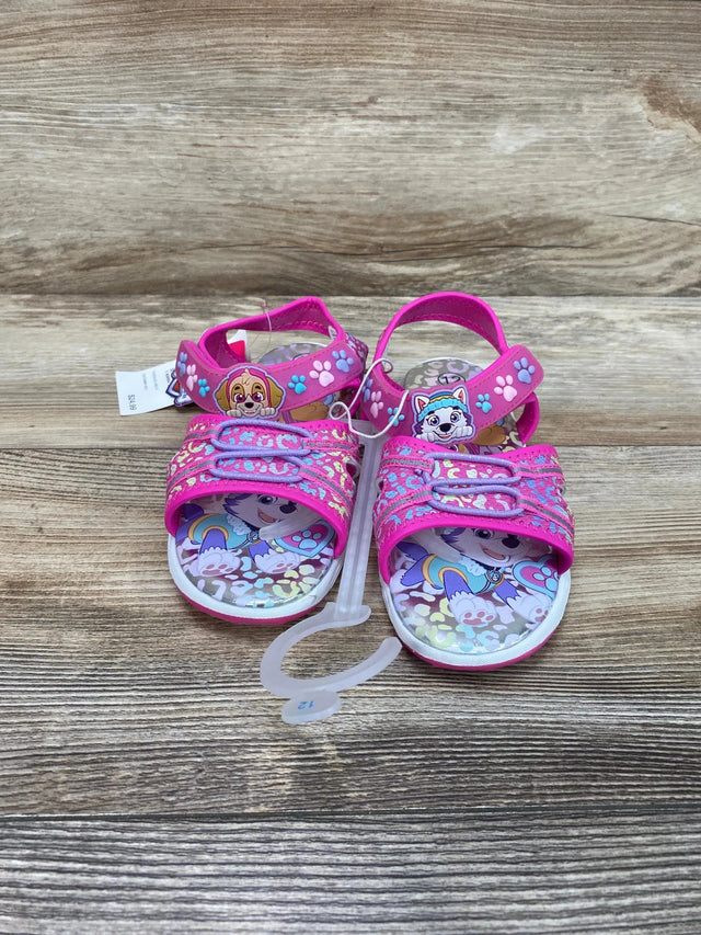 NEW Paw Patrol Adventure Ankle Strap Sandals Pink sz 12c - Me 'n Mommy To Be