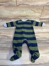 Carter's Striped Koala Blanket Sleeper Green sz 3m