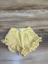 Ralph Lauren Pull-On Ruffle Shorts Yellow sz 6m