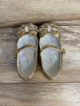 Furdeour Girls Mary Jane Dress Shoes Gold sz 8c