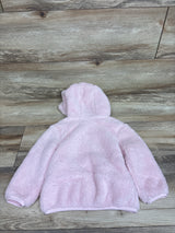 NEW Old Navy Sherpa Hooded Jacket Pink sz 18-24m