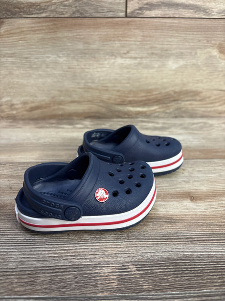 Crocs Crocband Clog Navy sz 4c - Me n Mommy To Be