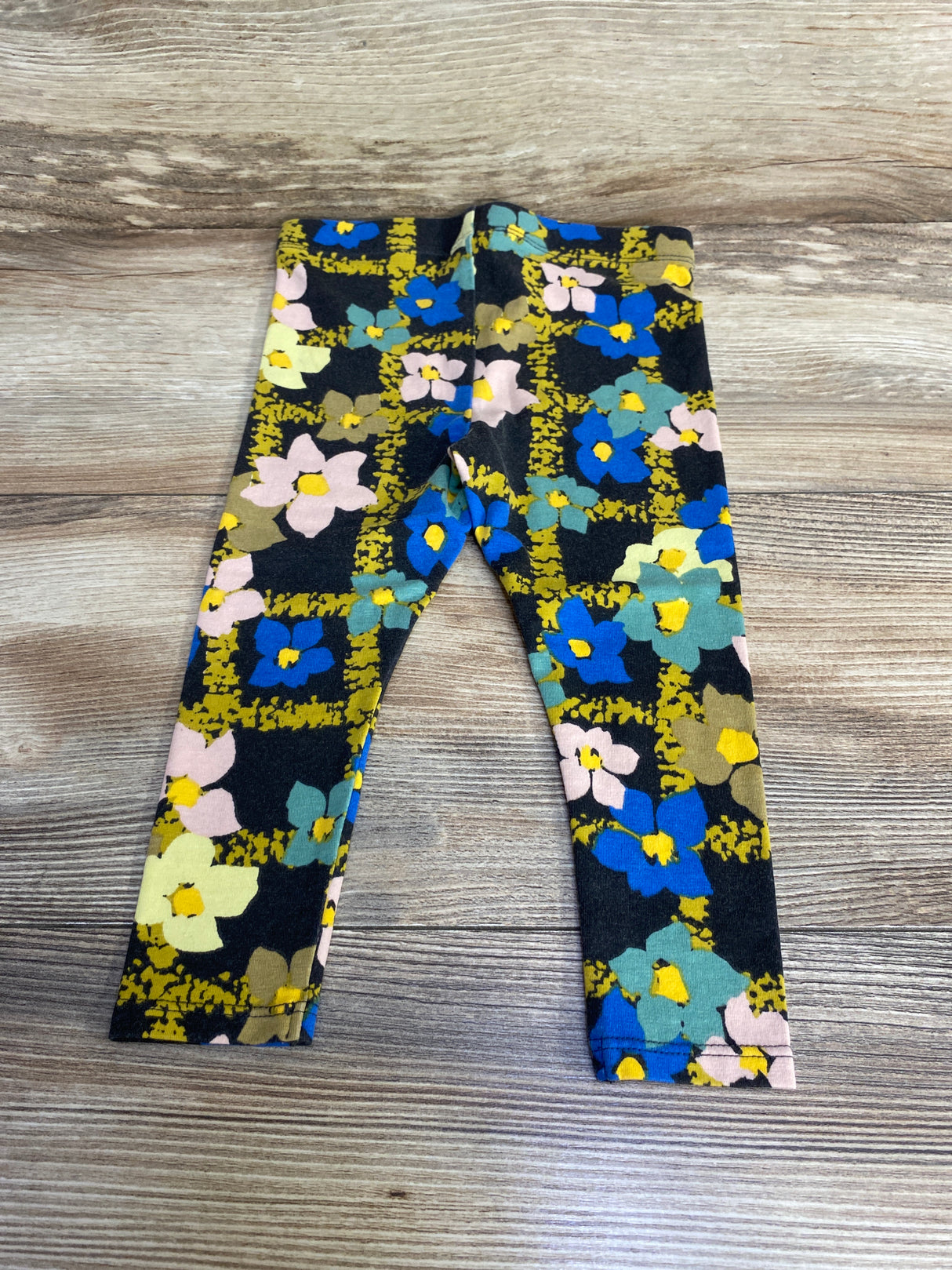Nordstrom by Cristina Martinez Floral Leggings Black sz 18m