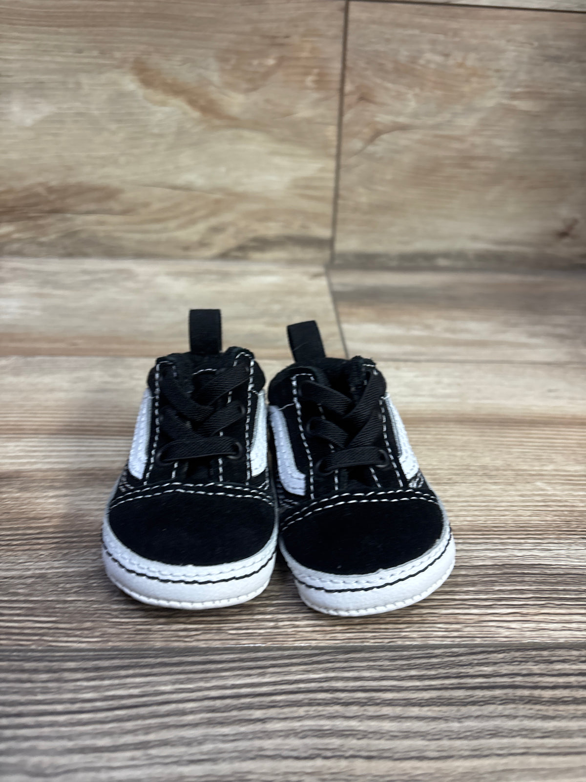Vans Old Skool Crib Shoes Black sz 1c