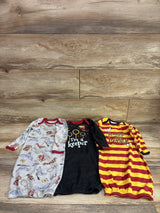 Harry Potter 3pk Sleep Gowns Grey sz 0-6m