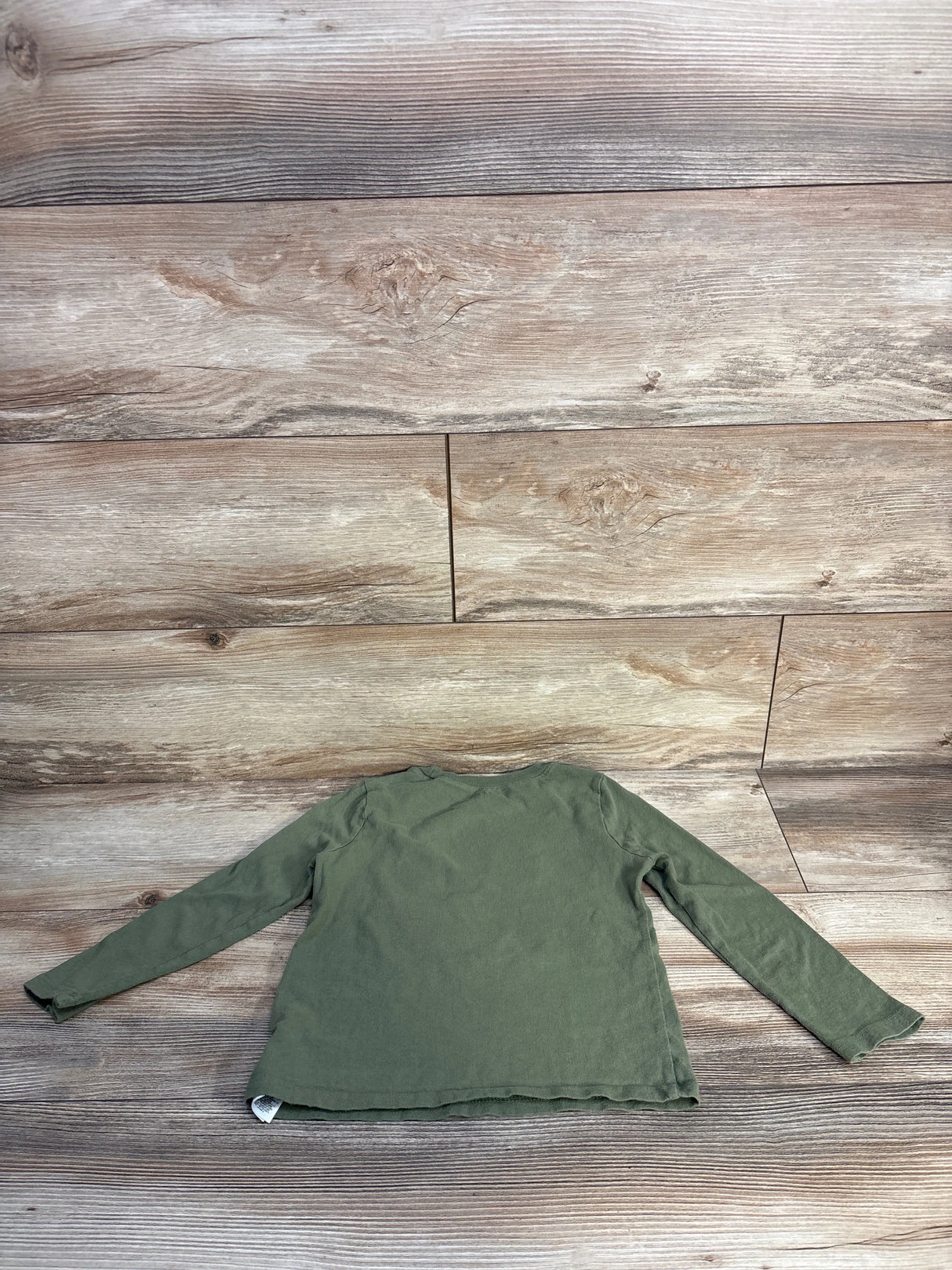 Old Navy Long Sleeve Family Sticks Together Shirt Green sz 5T
