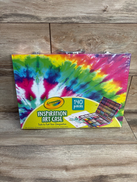 NEW Crayola Inspiration Art Case Coloring Set - Tie-Dye 140ct - Me n Mommy To Be