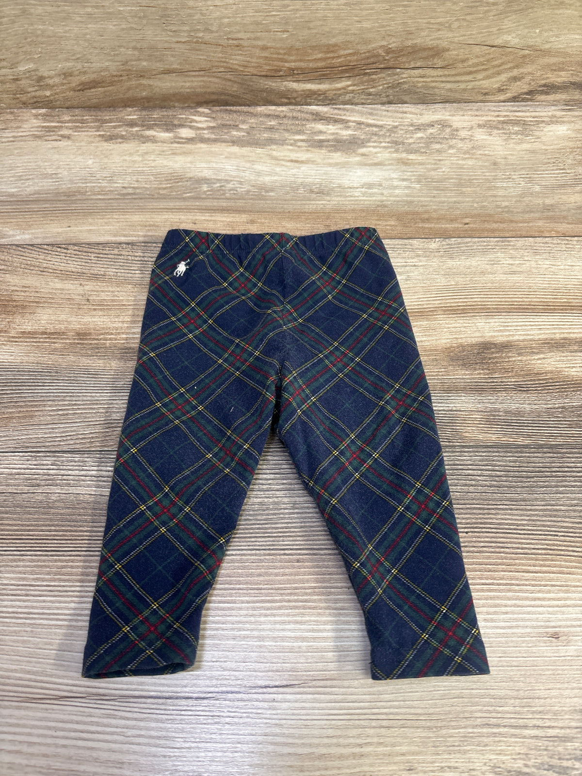 Ralph Lauren Plaid Leggings Blue sz 6m