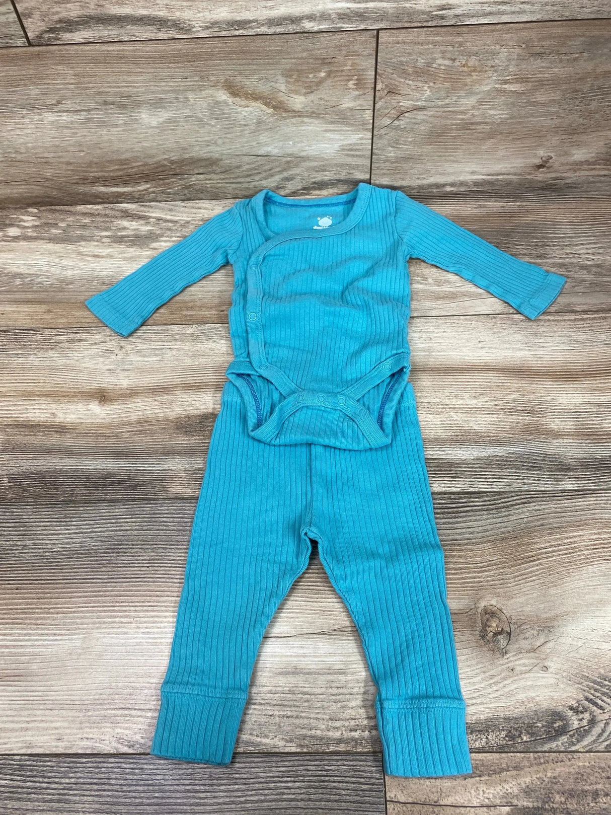 Cloud Island 2pc LS Bodysuit & Pants Blue sz 0-3m