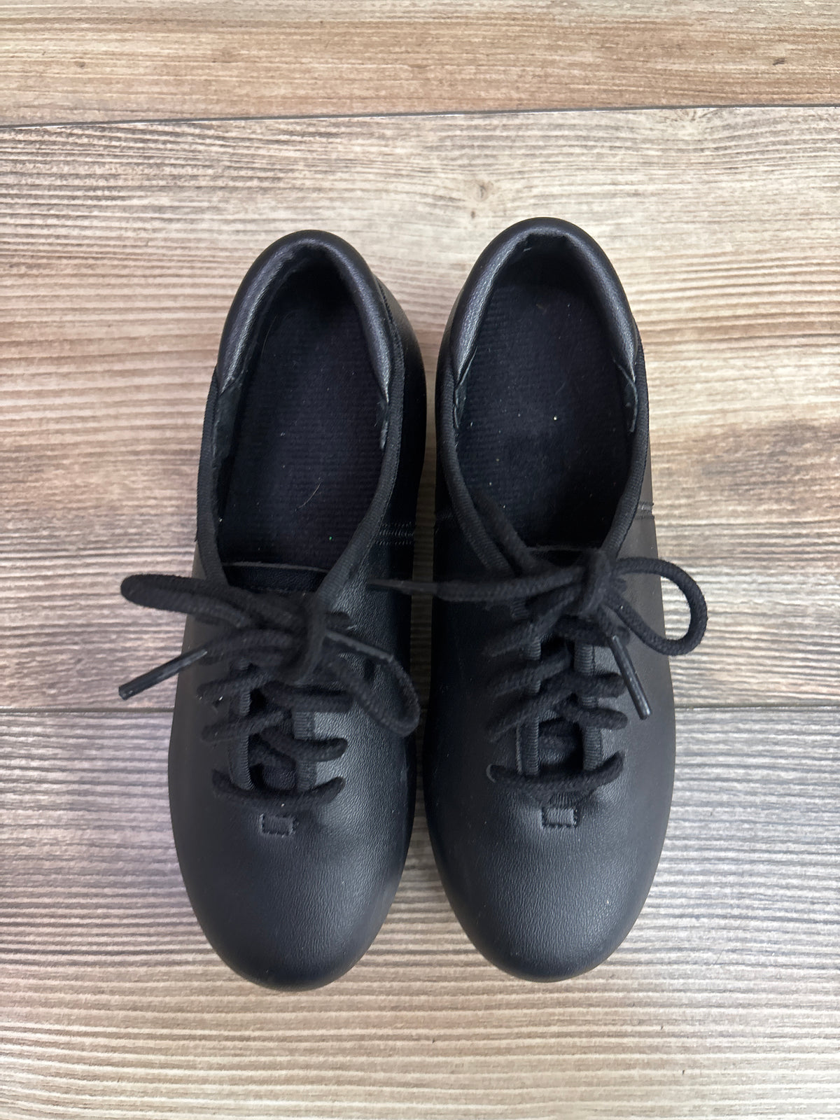 Theatricals Footwear Lace-Up Tap Shoes Black sz 9.5c