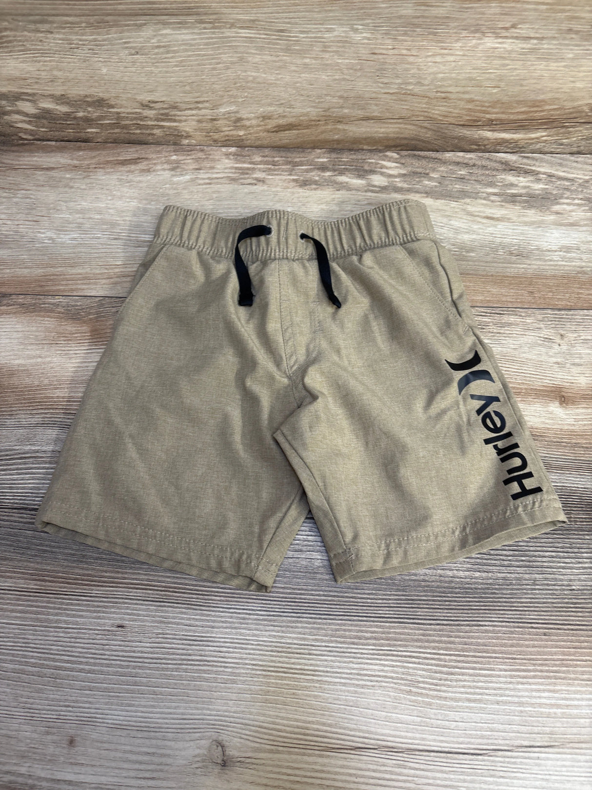 Hurley Drawsrting Pull On Shorts Brown sz 4T