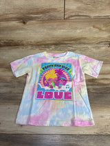 Trolls Tie-Dye Poppy & Uiua Love Shirt Multicolored sz 4-5T