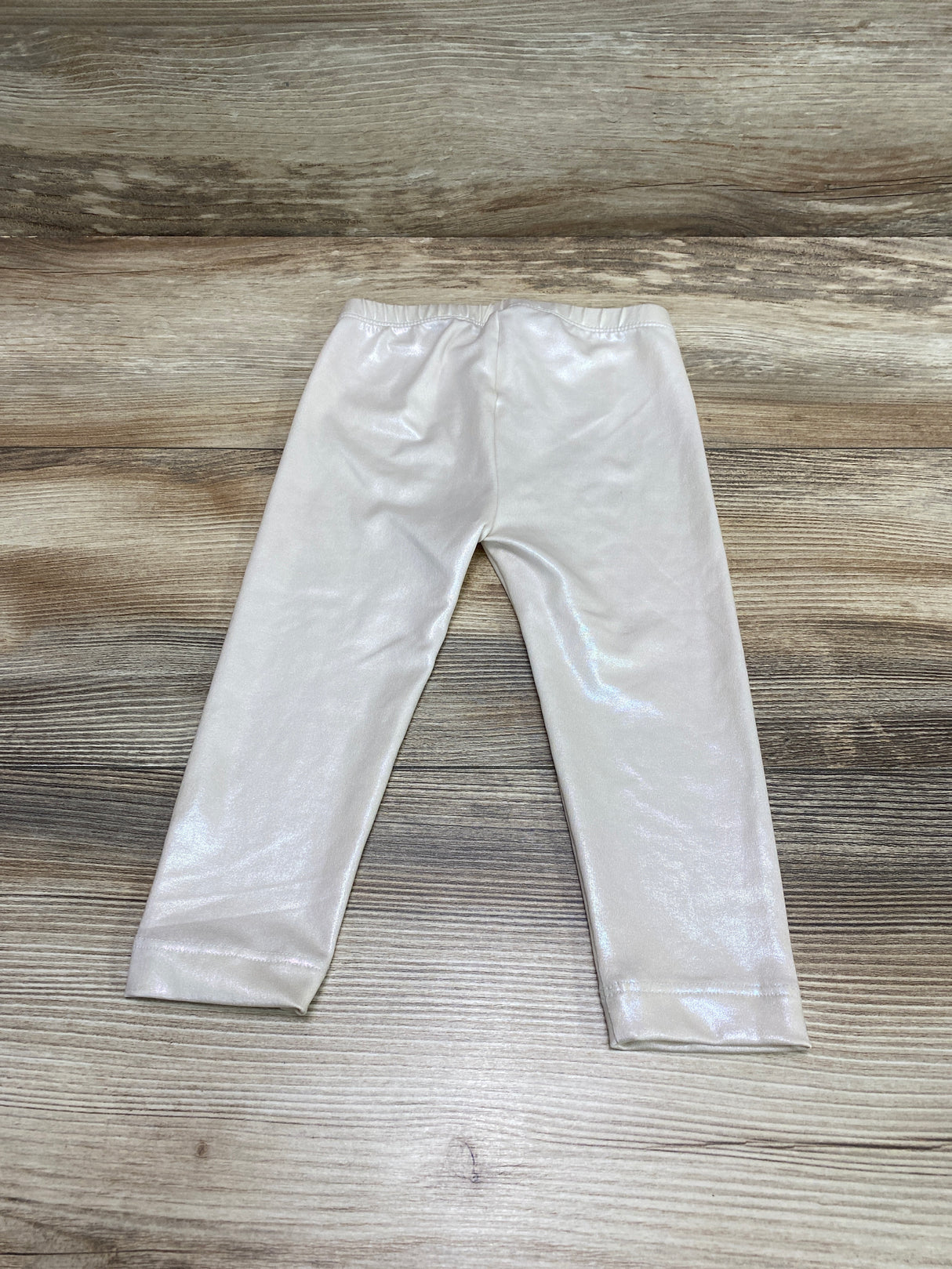 Old Navy Shimmer Leggings White sz 18-24m