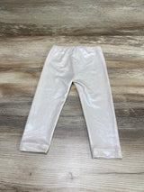 Old Navy Shimmer Leggings White sz 18-24m