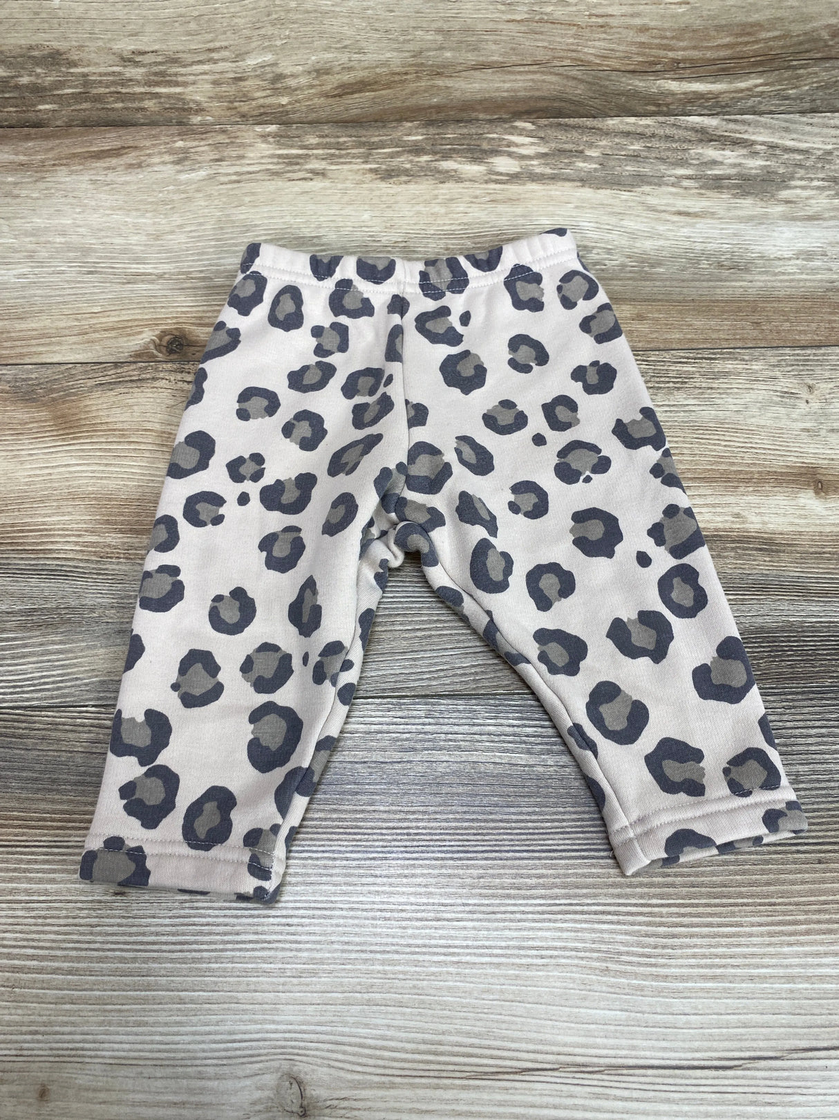 Carter's Leopard Print Fleece Leggings Beige sz 9m