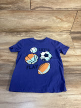 Carter's Let's Play Shirt Purple sz 3T