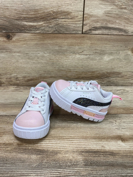 Puma Mayze Sneakers White sz 4c - Me 'n Mommy To Be