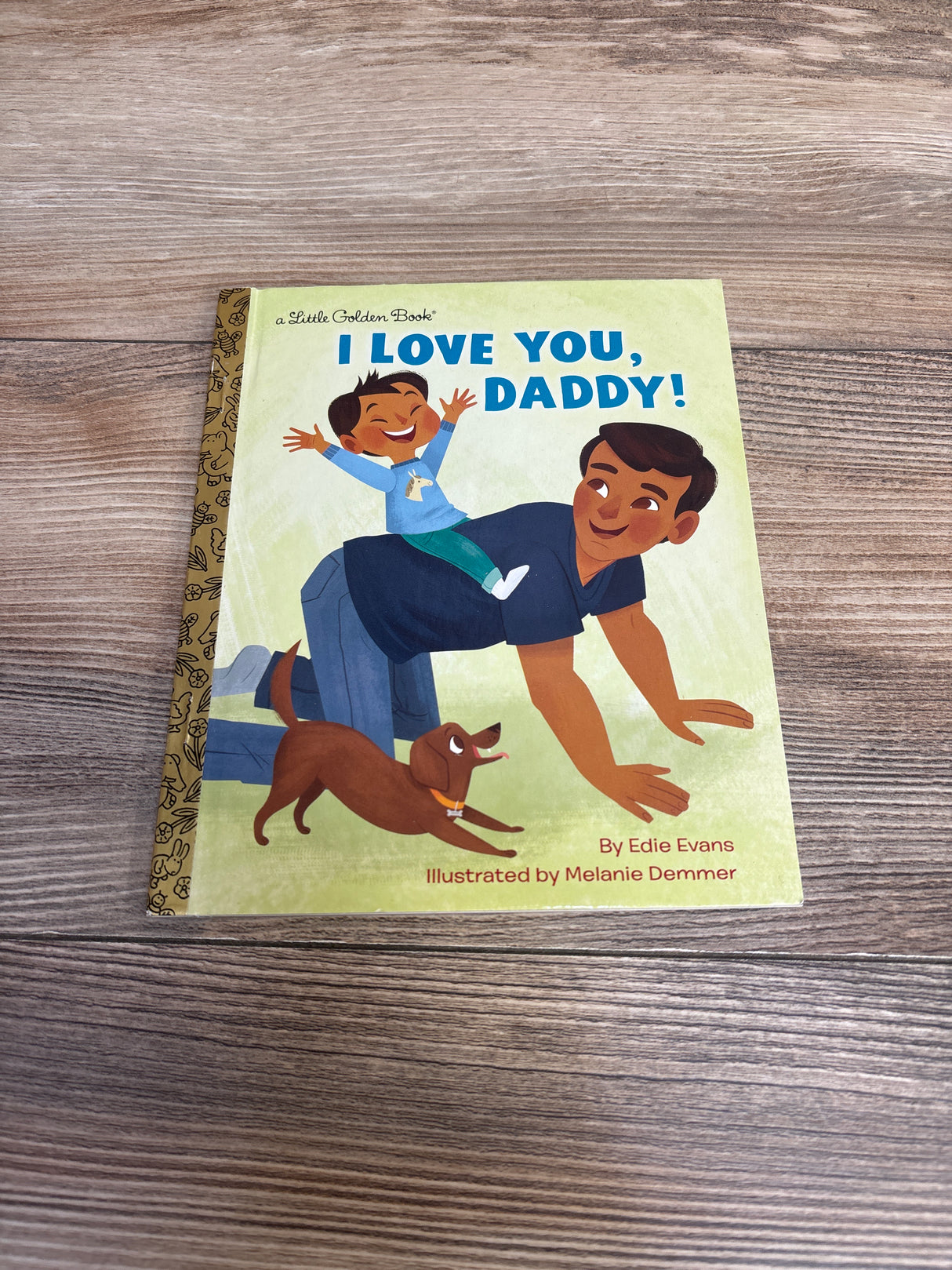 a Little Golden Book I Love You, Daddy! Hardcover Book