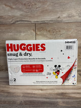 NEW Huggies Snug Dry Diapers Size 2 100ct