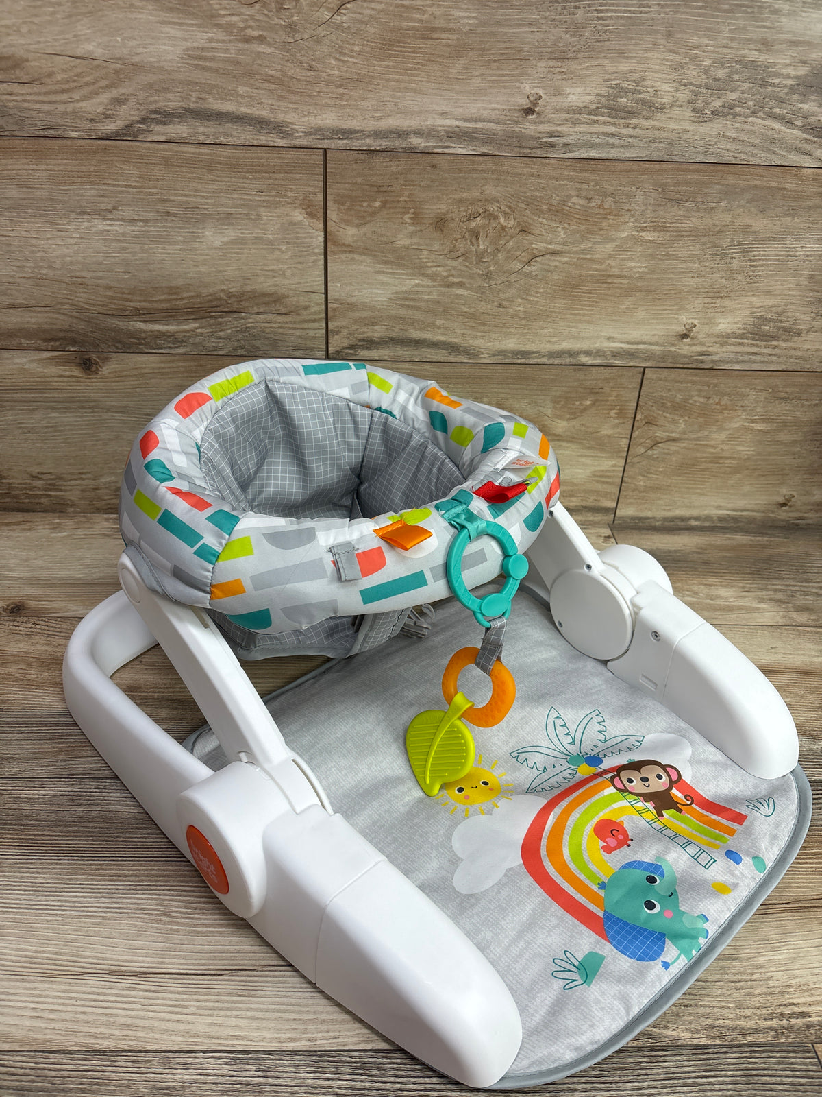 Bright Starts Learn-to-Sit 2-Position Floor Seat in Playful Paradise