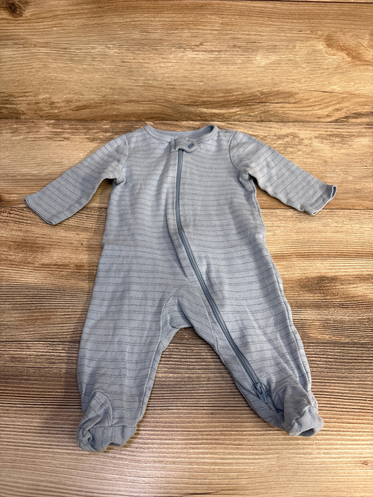 Just One You Striped Sleeper Blue sz 3m - Me n Mommy To Be