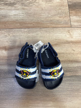 NEW Old Navy Pool Slide Sandals Navy sz 5-6c