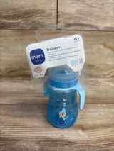 NEW MAM Trainer+ Sippy Cup Blue 8oz