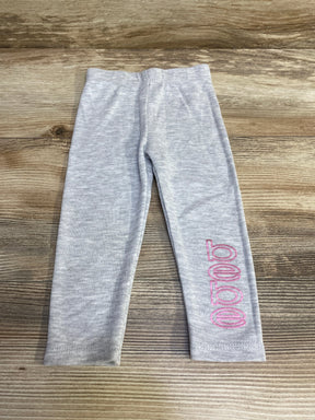 Bebe Leggings Grey sz 6-9m - Me n Mommy To Be