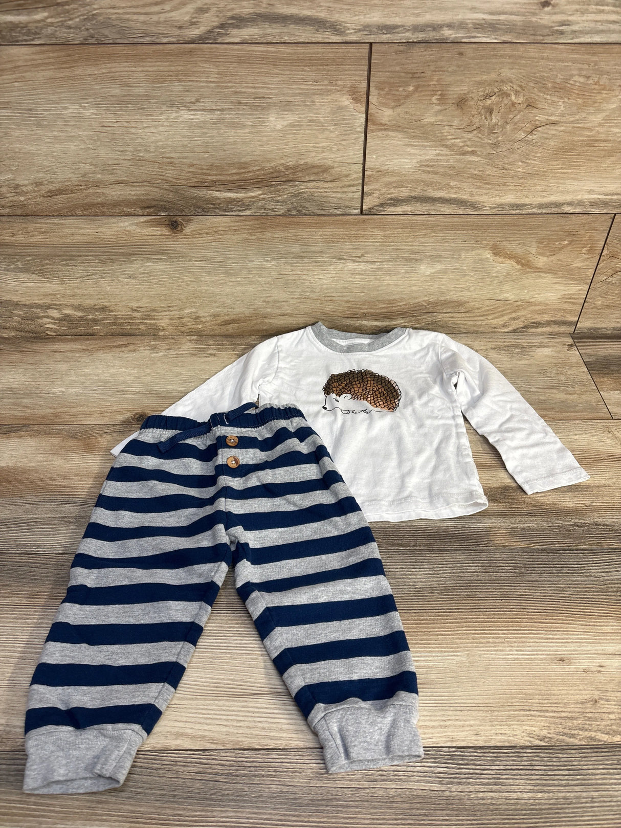 Koala Kids 2pc Shirt & Pants White sz 18m