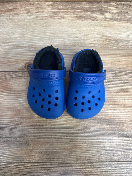 Crocs Classic Lined Clogs Blue sz 4c - Me n Mommy To Be