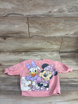 Disney Mickey & Friends Minnie & Daisy Pullover Sweatshirt Pink sz 12m