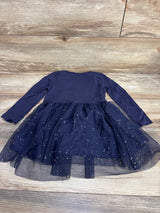 H&M Disney Frozen Tulle Dress Navy sz 3-4T - Me n Mommy To Be